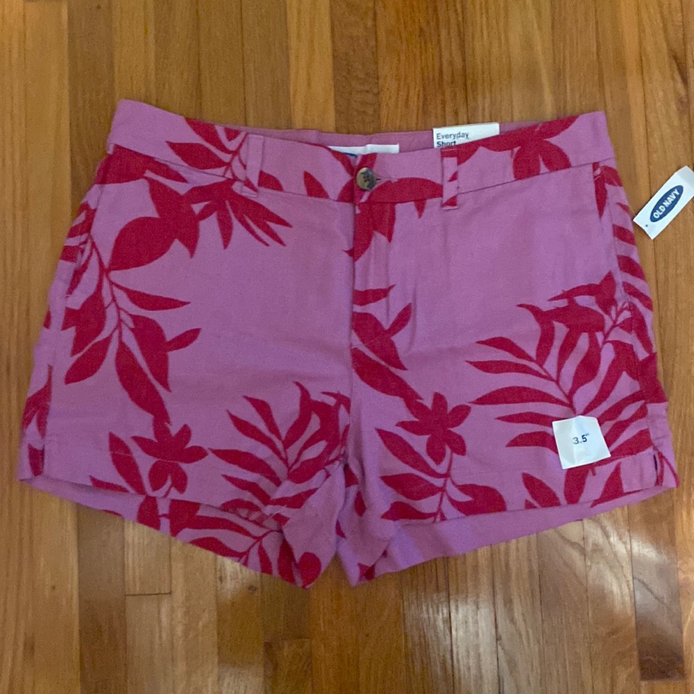 Old Navy Linen shorts 3.5” inseam size 12